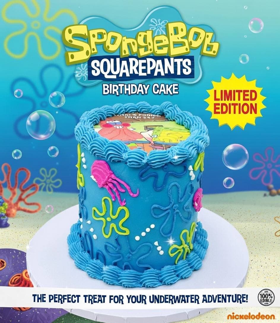 SpongeBob Birthday Cake